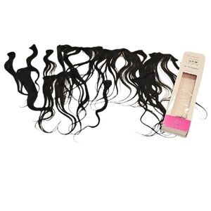 🌺 Donna Bella Luxurious Black Clip-In Hair Extensions